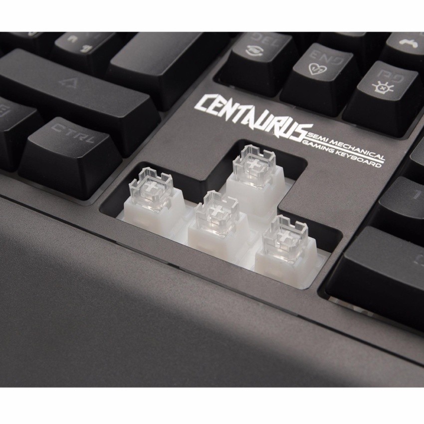 SIGNO ESport Semi Mechanical Gaming Keyboard Rubber Dome รุ่น