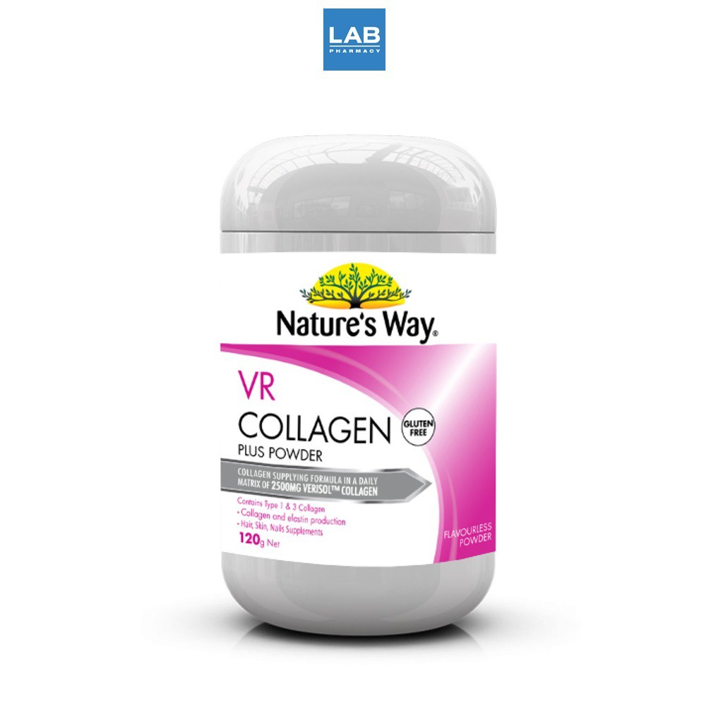 Nature's Way VR Collagen Plus Power 120 g. - เนเจอร์ เวย์ วี อาร์ คอลลาเจน พลัสคอลลาเจนคุณภาพสูง