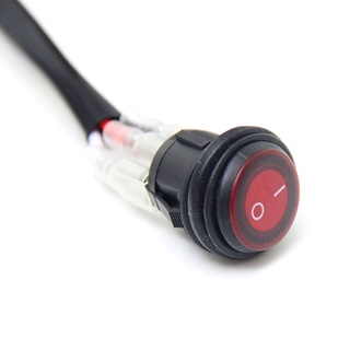 ชุดสายไฟ Led 14AWG 12V สวิตช์เปิด-ปิด รีเลย์พาวเวอร์
