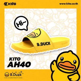 รองเท้าแตะ Kito AH40 B.Duck หน้าเป็ด size 36-43 คละสี ของแท้ พร้อมส่ง