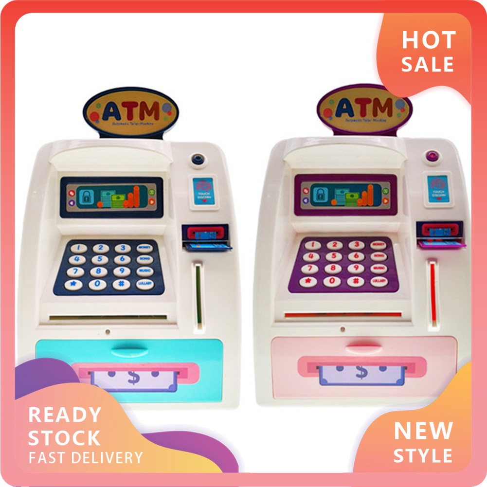 YX-PU Simulation Electronic ATM Password Fingerprint Music LED Model ...