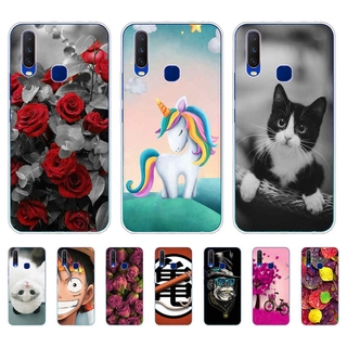 เคสโทรศัพท์ชนิดซิลิโคน Tpu แบบนิ่มพิมพ์ลายสําหรับ Vivo Y20 2021 Y12