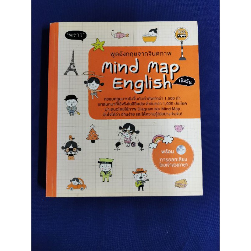 หนังสือพูดอังกฤษจากจินตภาพ mind map english