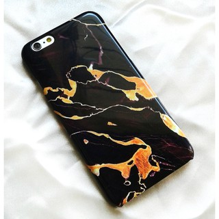 พร้อมส่ง เคสลาย Black Gold Marble 02