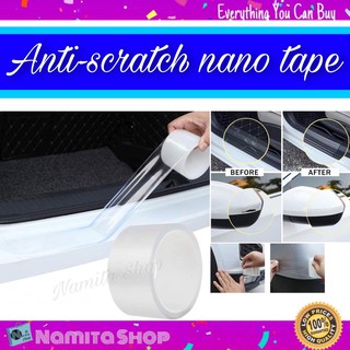 Anti-scratch nano tape เทปติดรถ กันรอยขีดข่วน เทปกันรอย เทปนาโนกันรอยกันกระแทก 1 ม้วนยาว 3 เมตร