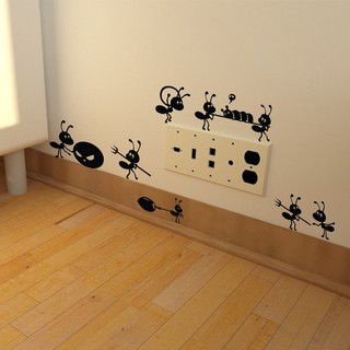 bestprice1920 Cute Small Ants Stickers Wall Stickers สติกเกอร์ติดผนัง สติกเกอร์ห้อง