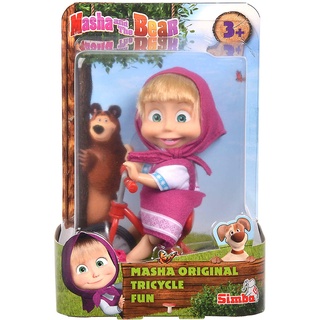 Masha and The Bear Masha Original Tricycle Fun Doll ตุ๊กตาหมี Masha and The Bear Masha ของแท้ สําหรับรถสามล้อ