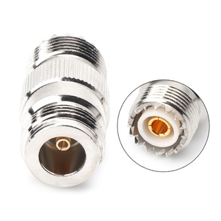 อะแดปเตอร์แจ็คเชื่อมต่อ CAPA RF Coaxial UHF Female To N Female PL259 SO239 UHFTo N