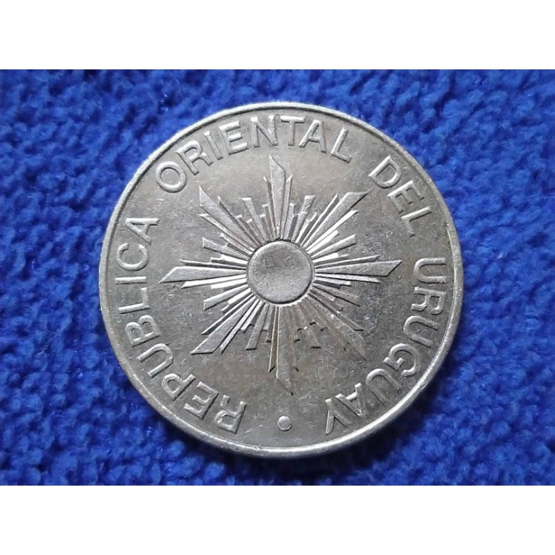 เหรียญ​ต่างประเทศ​(3304)อุรุกวัย​ 1989