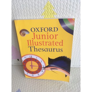 OXFORD Junior Illustrated Thesaurus หนังสือความรู้ปกอ่อน(มือสอง)