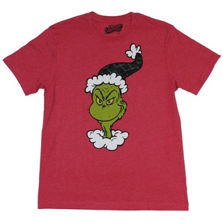 The Grinch that Stole Christmas Mens TShirt  Stocking Hat Grinch Image