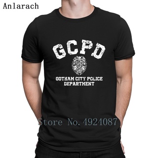 [S-5XL]เสื้อยืด พิมพ์ลายการ์ตูน Gcpd Gotham Polices Departt สไตล์ฮิปฮอป เรโทร ไซซ์ S-3xl สําหรับผู้ชาย