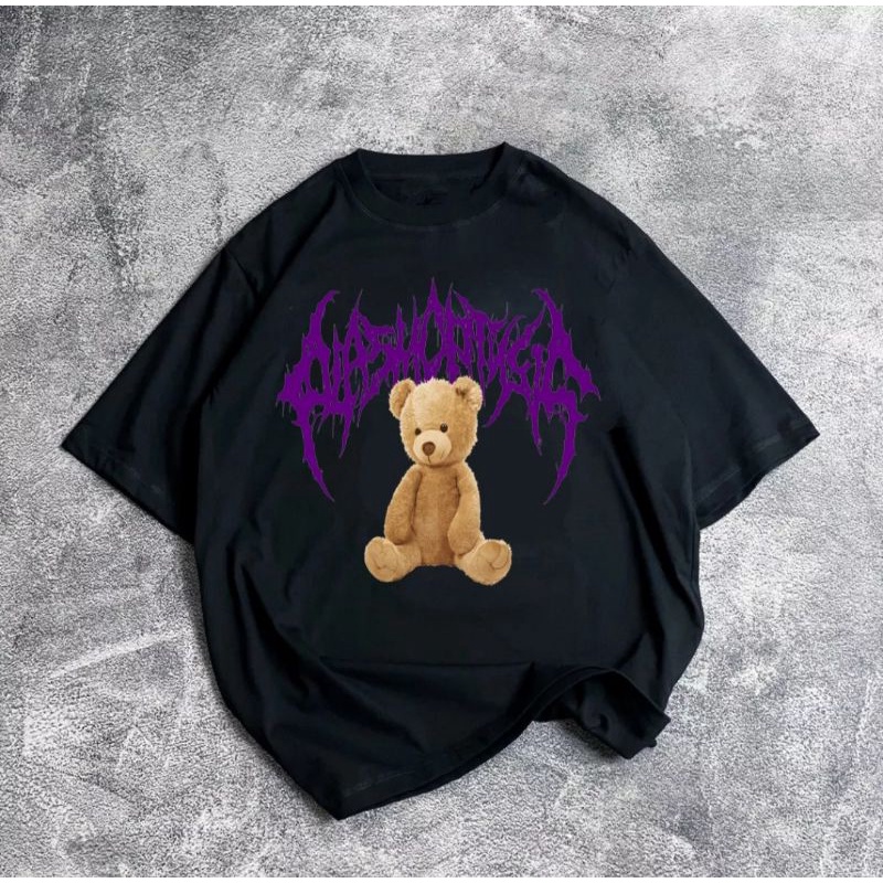 Teddy BEAR MEN เสื้อยืดผู้หญิง TEDDY BEAR เสื้อยืด UNISEX GIRLS BOYS DISTRO เสื้อยืด