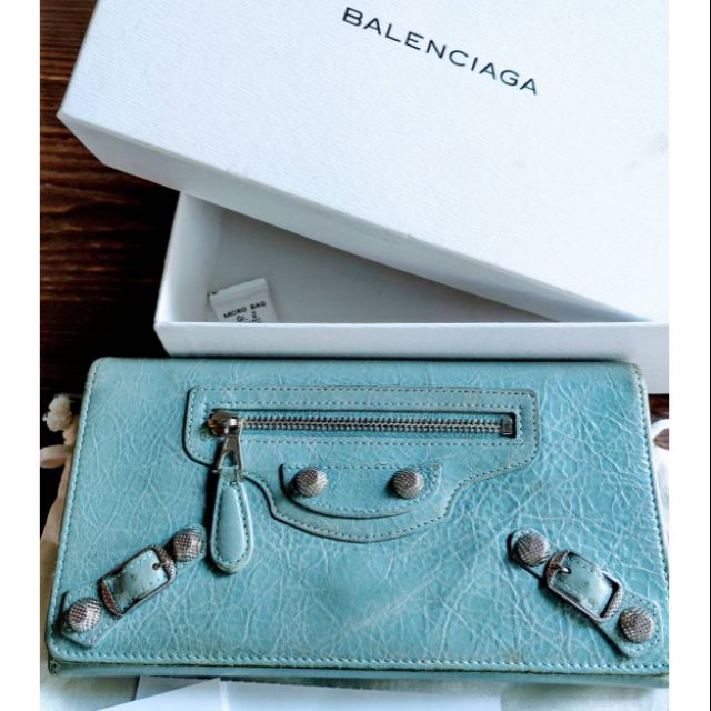 Balenciaga กระเป๋าสตางค์ยาวแท้ มือสอง