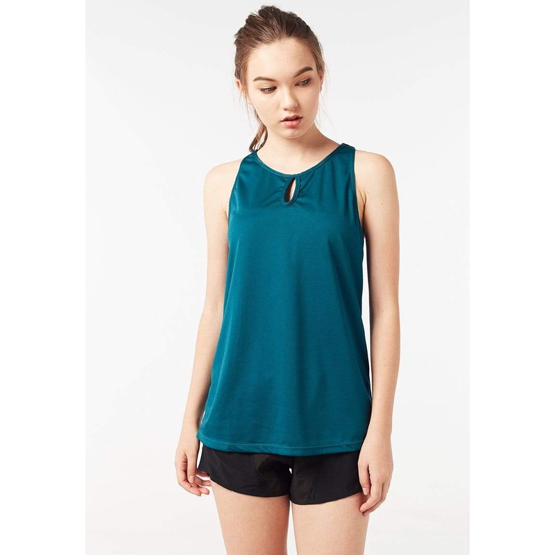 FUNFIT เสื้อกล้ามรูกุญแจ (สีดํา/ Aeneas/ สีเขียวเข้ม) (เสื้อกล้ามแบบดึงขึ้น) เสื้อกล้ามระบายอากาศ