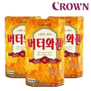 คราวน์ วาฟเฟิล เนย Crown Butter W 135g