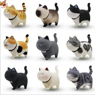 เลือกแบบ/สีได้😻😸โมเดลแมวอ้วนน่ารัก แมว โมเดล โมเดลแมว ฟิกเกอร์แมว ตุ๊กตาแมว ลูกแมว แมวกาชาปอง แมวอ้วน DC2
