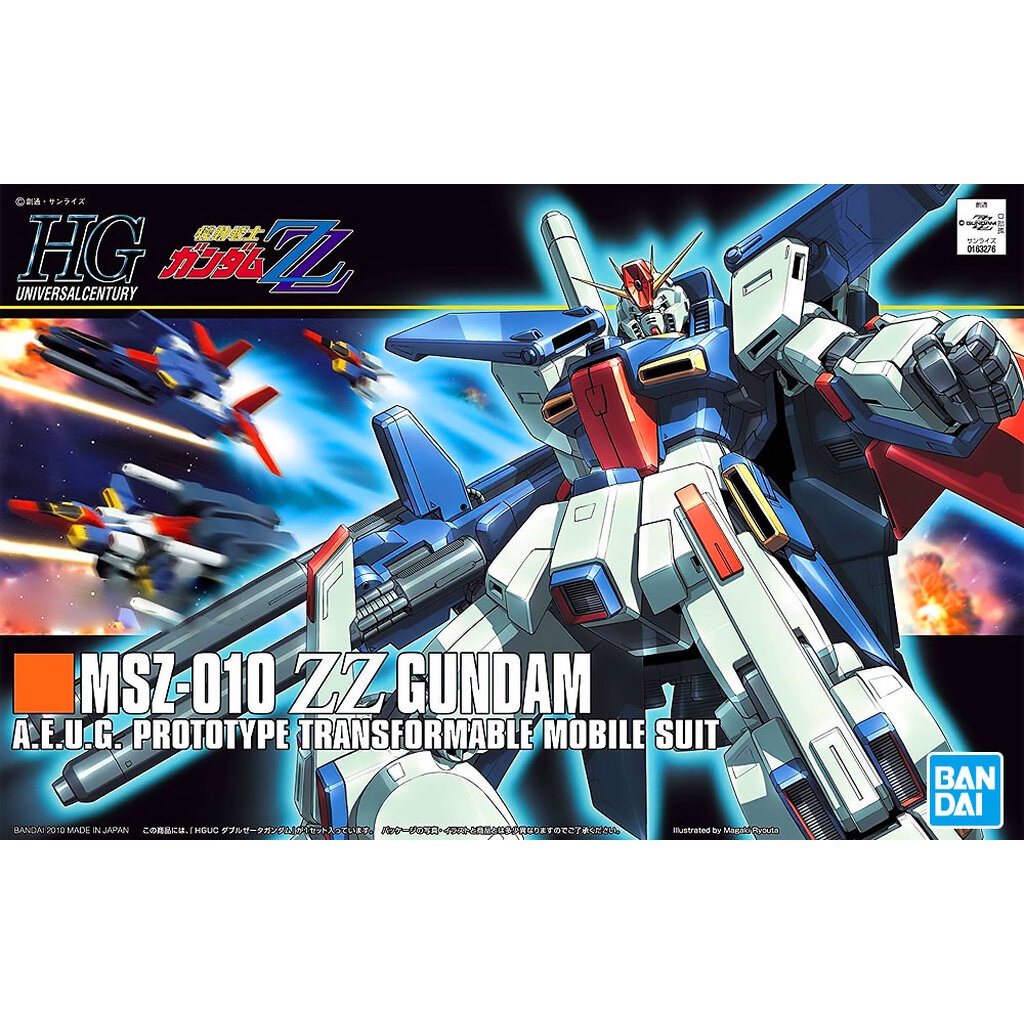 Bandai HG 1/144 HGUC ZZ GUNDAM 4573102579546 C4