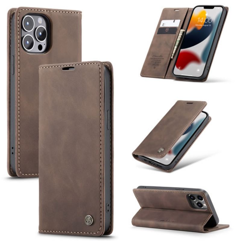 Iphone 13 / Iphone 13 Pro / Iphone 13 pro Max Flip Caseme 013 Flip Wallet Leather Case Cover Wallet 