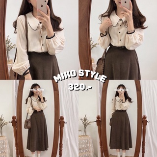 พร้อมส่งจากไทย MIKO STYLE - MINNIE BLOUSE