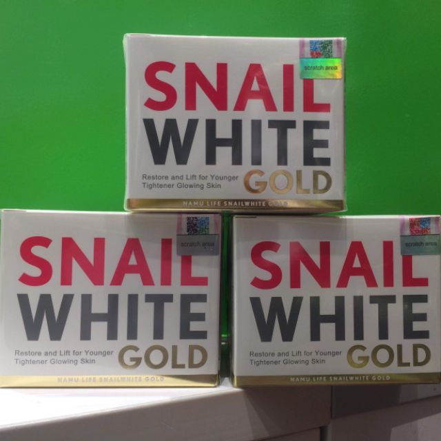Snail  White  gold ขนาด50ml
