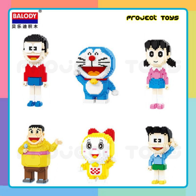 ตัวต่อ​ นาโน​ เลโก้​นาโน​ / โดเรม่อ​นและผองเพือน / Balody​