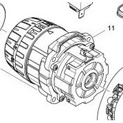 [พร้อมส่ง] อะไหล่ ชุดเฟือง Gear สว่านแบต สว่านไร้สาย Makita มากีต้า DHP481 #11 แท้