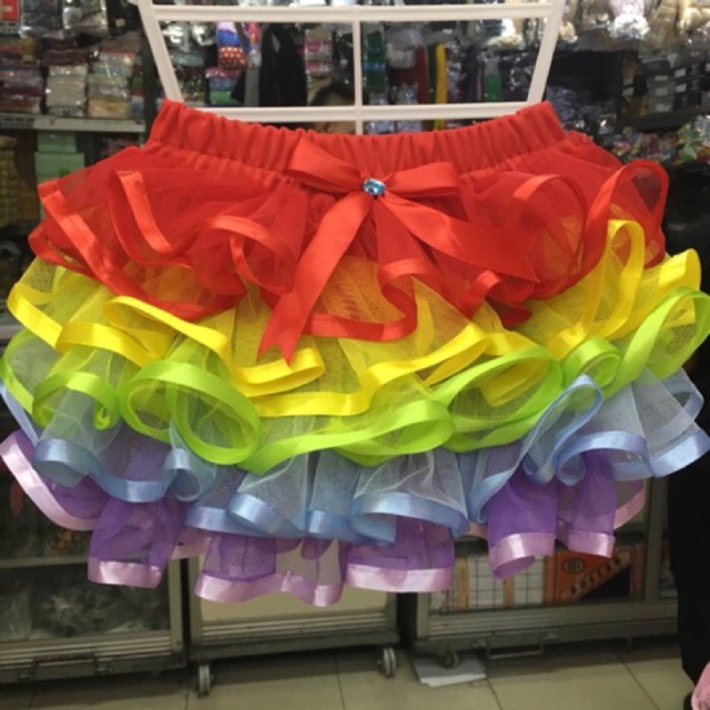 กระโปรง RAINBOW TUTU PANTS