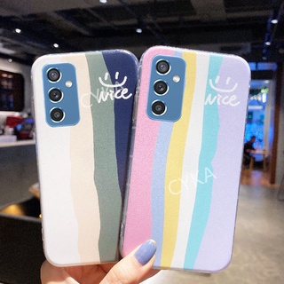 พร้อมส่ง เคสโทรศัพท์มือถือแบบนิ่ม กันกระแทก สีรุ้ง ไล่โทนสี สําหรับ Samsung A04S A13 5G 2022 A13 5G Galaxy A04S