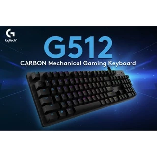 Logitech G512 Carbon RGB Mechanical Gaming Keyboard (คีย์บอร์ดเกมมิ่ง)