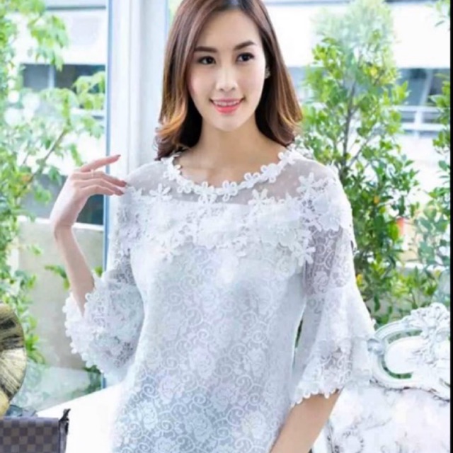 เสื้อลูกไม้ อก 32-46 มีระบบเก็บปลายทางค่ะ
