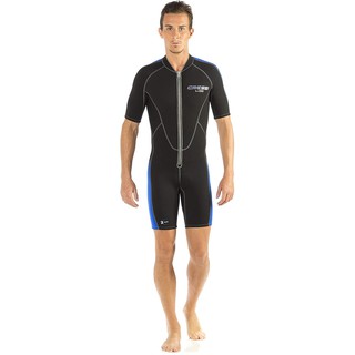 CRESSI LIDO MAN 2MM MONOPIECE BLACK-เว็ทสูท เว็ทสูทดำน้ำ ผู้ชาย อุปกรณ์ดำน้ำ