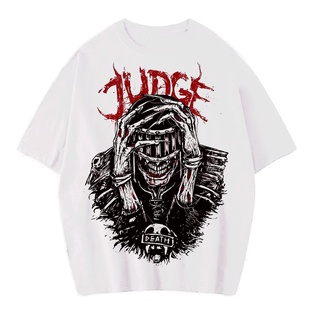 เสื้อยืดแขนสั้น พิมพ์ลาย JUDGE DEATH VINTAGE ขนาดใหญ่