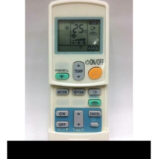 รีโมตแอร์ไดกิ้น DAIKIN รุ่น ARC433A26 (มี1ปุ่ม Swing ล่าง ) มีสินค้าพร้อมส่ง