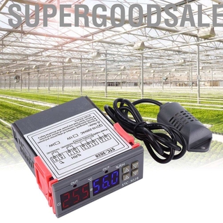 [Ready Stock] Supergoodsales Stc - 3028 เครื่องวัดอุณหภูมิและความชื้นหน้าจอดิจิตอลพร้อมเซนเซอร์