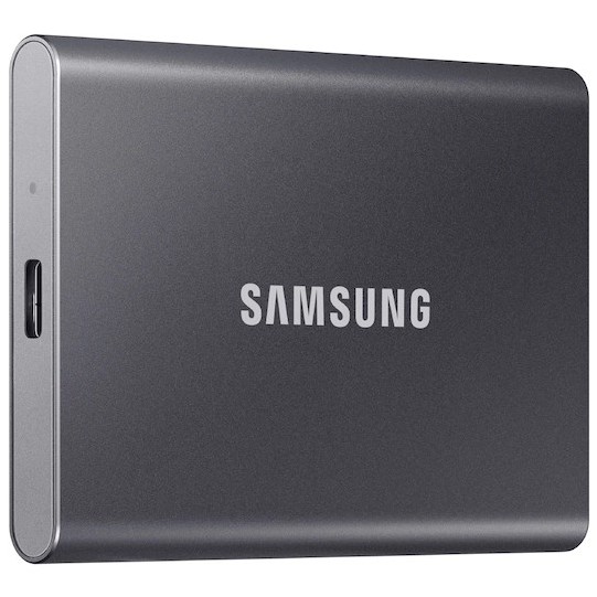 Samsung SSD T7 Portable 1TB (Gray) ฮาร์ดดิสก์ เอสเอสดีพกพา (MU-PC1T0T/WW)