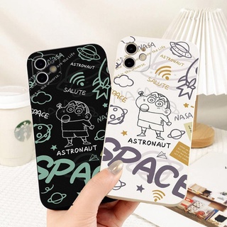 เคสโทรศัพท์มือถือแบบนิ่ม กันกระแทก ลายการ์ตูนชินจัง สําหรับ VIVO V23E V23 V21E V21 V20 SE V19 V17 V15 Pro V9