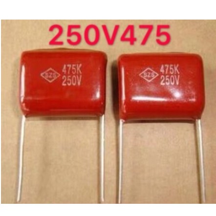 เครื่องเชื่อมอินเวอร์เตอร์บอร์ดบน CBB21 ตัวเก็บประจุ 475K250V 250V 475J Pitch P=25mm [ส่ง 5]