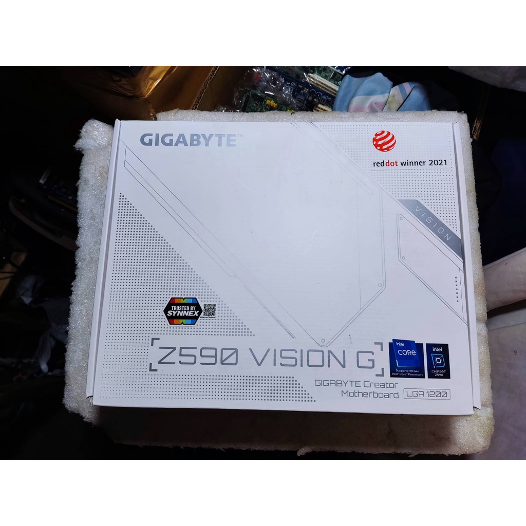 MAINBOARD เมนบอร์ด 1200 GIGABYTE Z590 VISION G