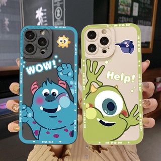 เคสโทรศัพท์มือถือ ขอบสี่เหลี่ยม แบบเต็ม ลายมอนสเตอร์ Mike Sullivan สําหรับ Infinix Hot 12i 10S 11 10 Play 11S 10i Smart 6 HD X6511 X657B X6512 Note 12 G96