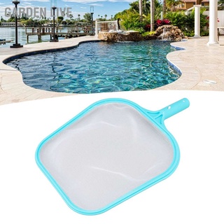 GARDEN LIVE Pool Net Cyan Quick Cleaning Plastic Structure Nylon Material Skimmer Leaf for Hot Tubs Fountains