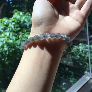ลาบลาดอไลต์(Labradorite) 7 มิล สวยมาก💕