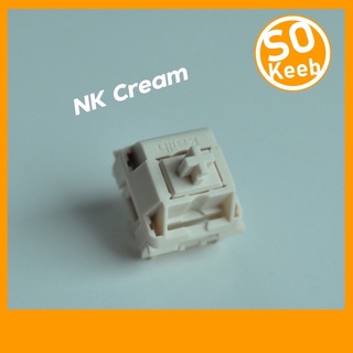 NK Cream NovelKeys Kailh Cream Switch (Linear) 10 ชิ้น Mechanical Keyboard Switch