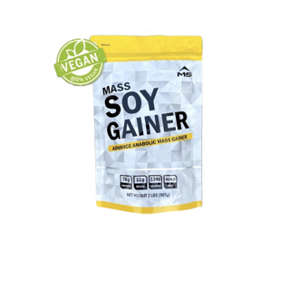 MS MASS SOY PROTEIN GAINER เวย์ ซอยโปรตีน ถั่วเหลือง เพิ่มกล้ามเนื้อ เพิ่มน้ำหนัก ผอม แพ้wheyทานได้