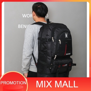 พร้อมส่ง MixMall กระเป๋าเป้เดินทาง ขนาด 70 ลิตร แบบสะพายหลัง เดินเขา  บรรจุของได้เยอะ （PTS 8-08）