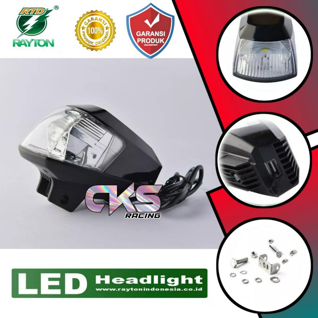 ไฟ Led มอเตอร์ไซค์ Rayton E03B สีขาว Dc9-85V RTD ดั้งเดิม