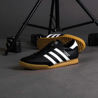 Adidas Beckenbauer รองเท้ากีฬาแฟชั่นสีดํา/สีขาว