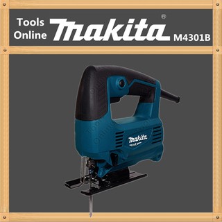 MAKITA เลื่อยจิ๊กซอ รุ่น M4301B ของแท้ มีใบรับประกัน ปรับระดับได้ มีใบเลื่อยแถมในกล่อง