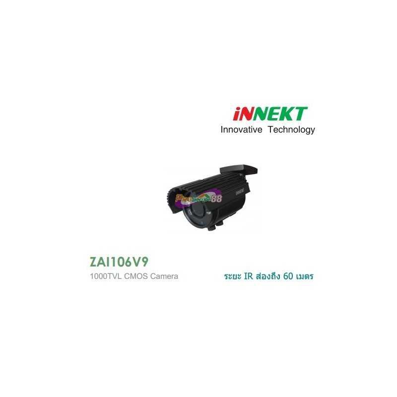 กล้องวงจรปิด INNEKT ZAI106V9 CCTV กล้องอินฟาเรด ความละเอียด 1000 TVL