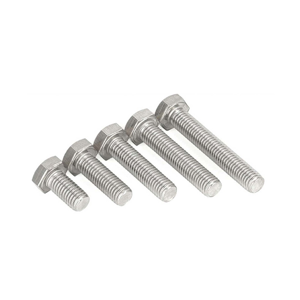 M8 น็อต สกรูหัว 6 เหลี่ยม เกลียวตลอด แสตนเลส SUS316 ทนการกัดกร่อนได้ดีกว่า SUS304 ไม่เป็นสนิม - รูปที่ 2